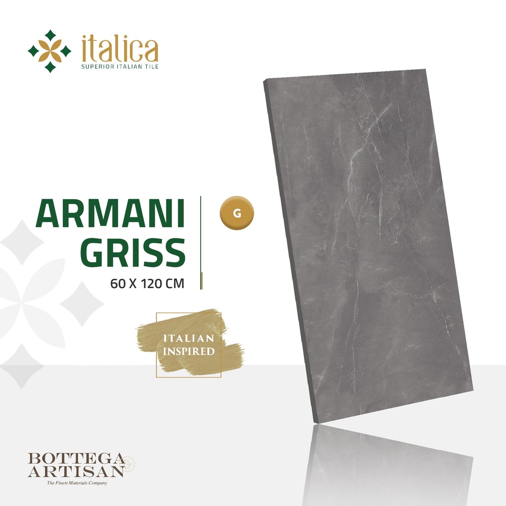 Italica Granit Armani Gris Glossy 60X120